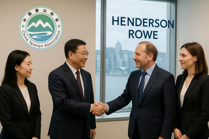 中国泰山协会再赴香港访问瀚诺有限公司（Henderson Rowe） 深化基金项目合作